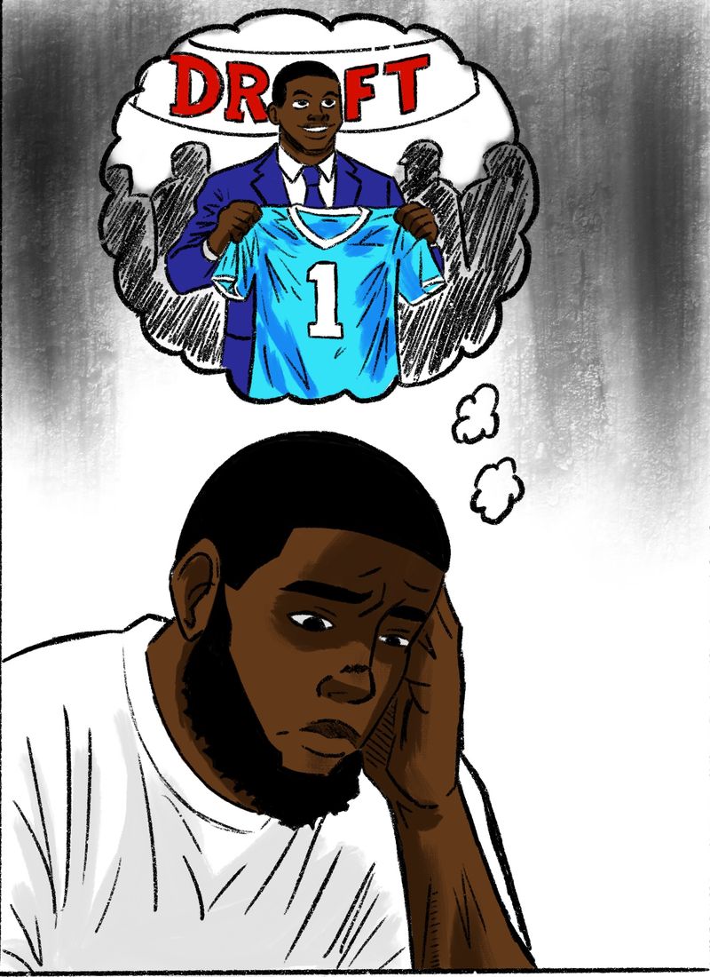 Draft day came. His name never got called.
